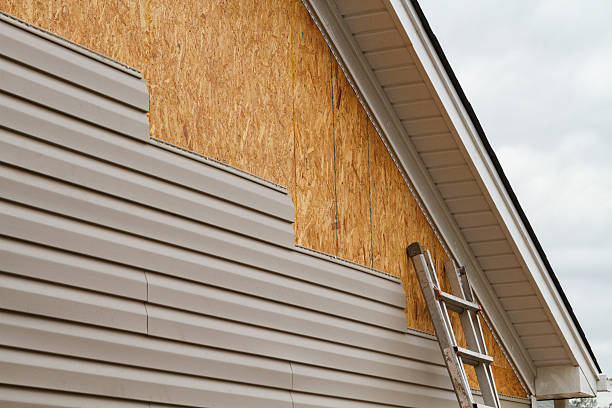 Professional Siding Repair technician working in Castle Rock, CO